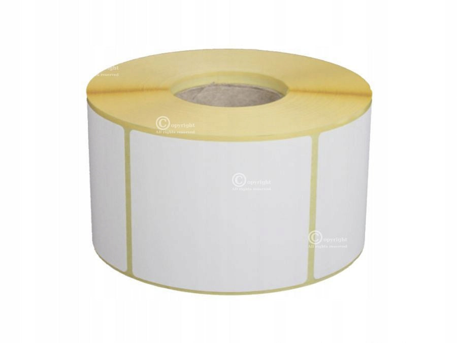 THERMAL TRANSFER LABELS ADHESIVE 60x60 1000 PCS