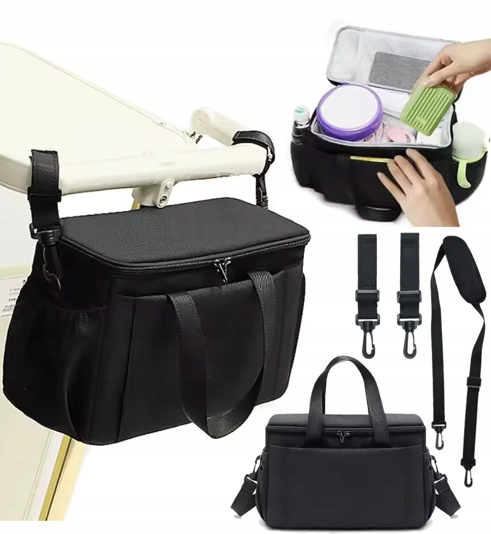 THERMAL TROLLEY BAG QUICK INSTALLATION SHOULDER STRAP UNIVERSAL WATER RESISTANCE