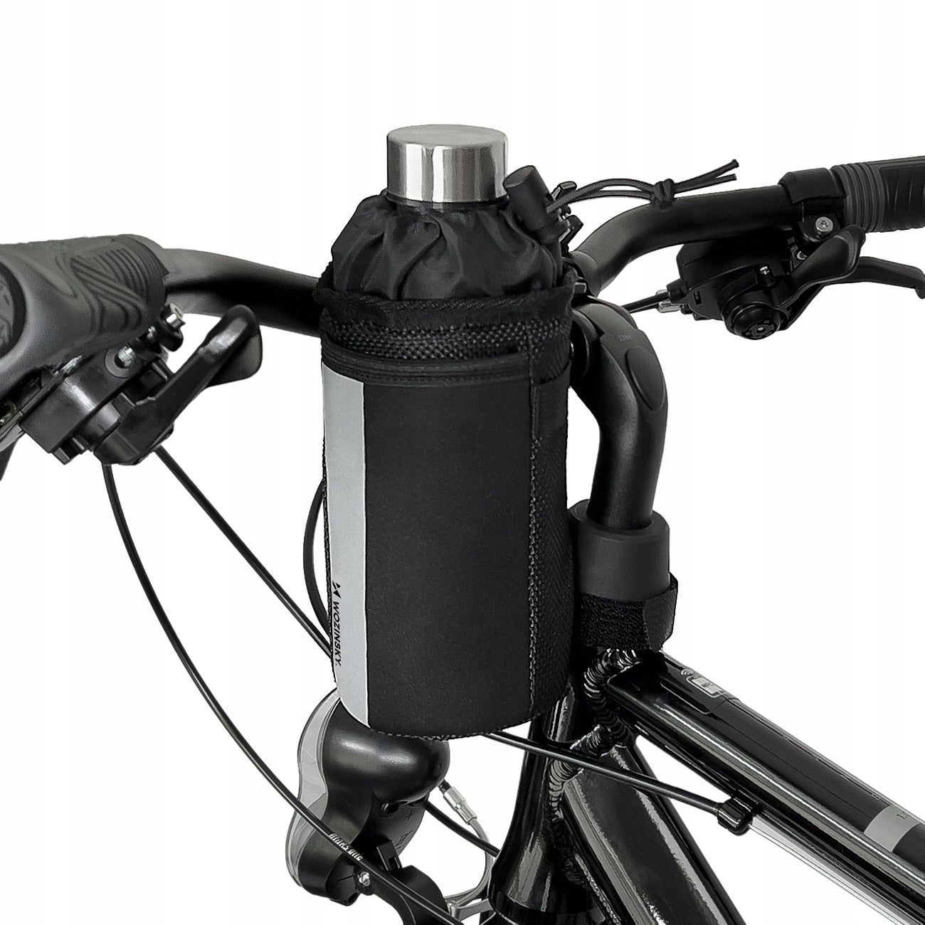 THERMAL WATER BOTTLE BAG HANDLEBAR SCOOTER BIKE HOLDER