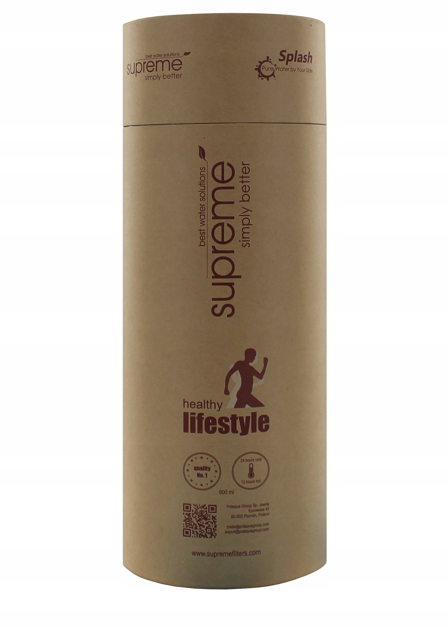 THERMAL WATER BOTTLE, COFFEE, TEA FOR CAR, NON-SLIP 600ML, BPA FREE Brand no brand