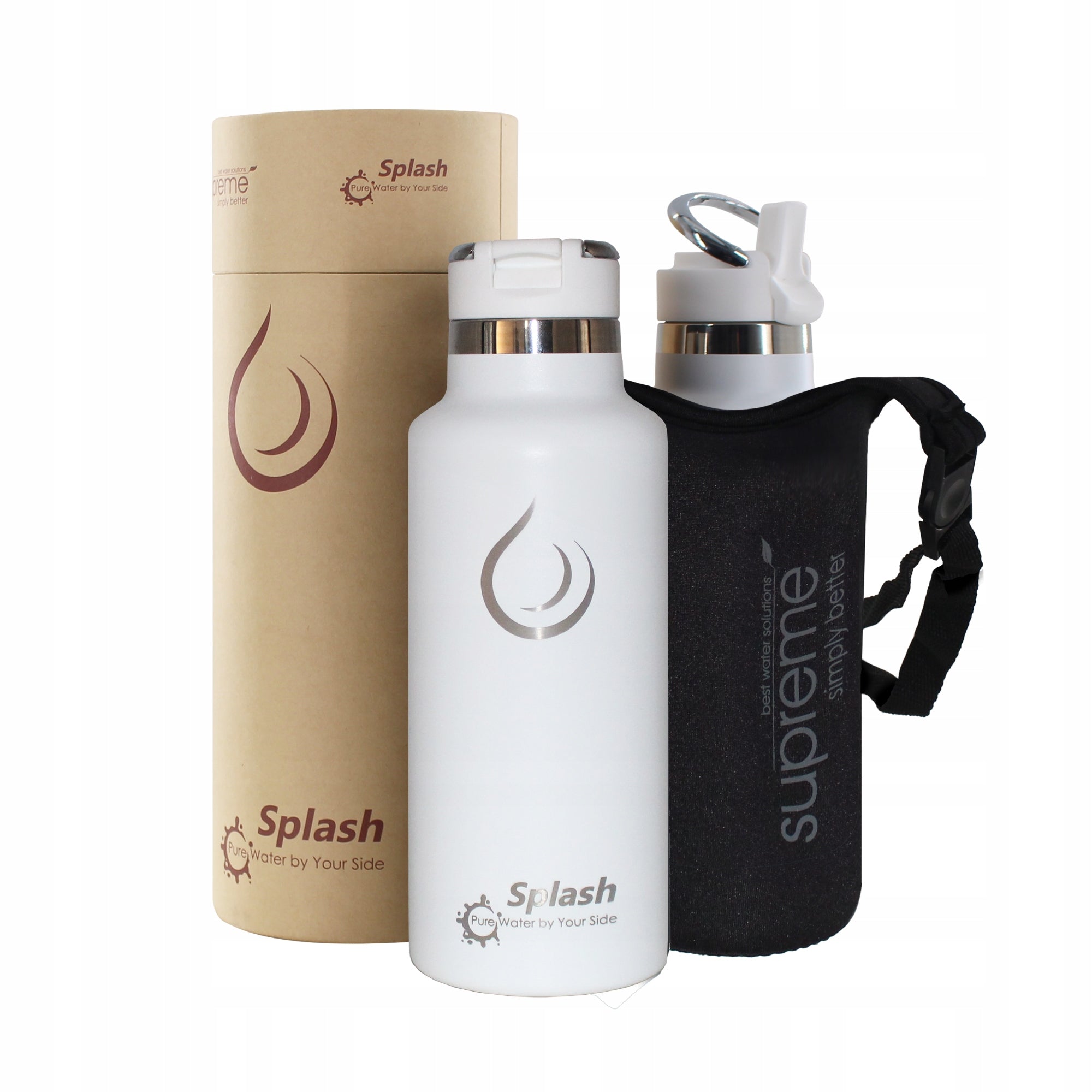 THERMAL WATER BOTTLE, COFFEE, TEA FOR CAR, NON-SLIP 600ML, BPA FREE