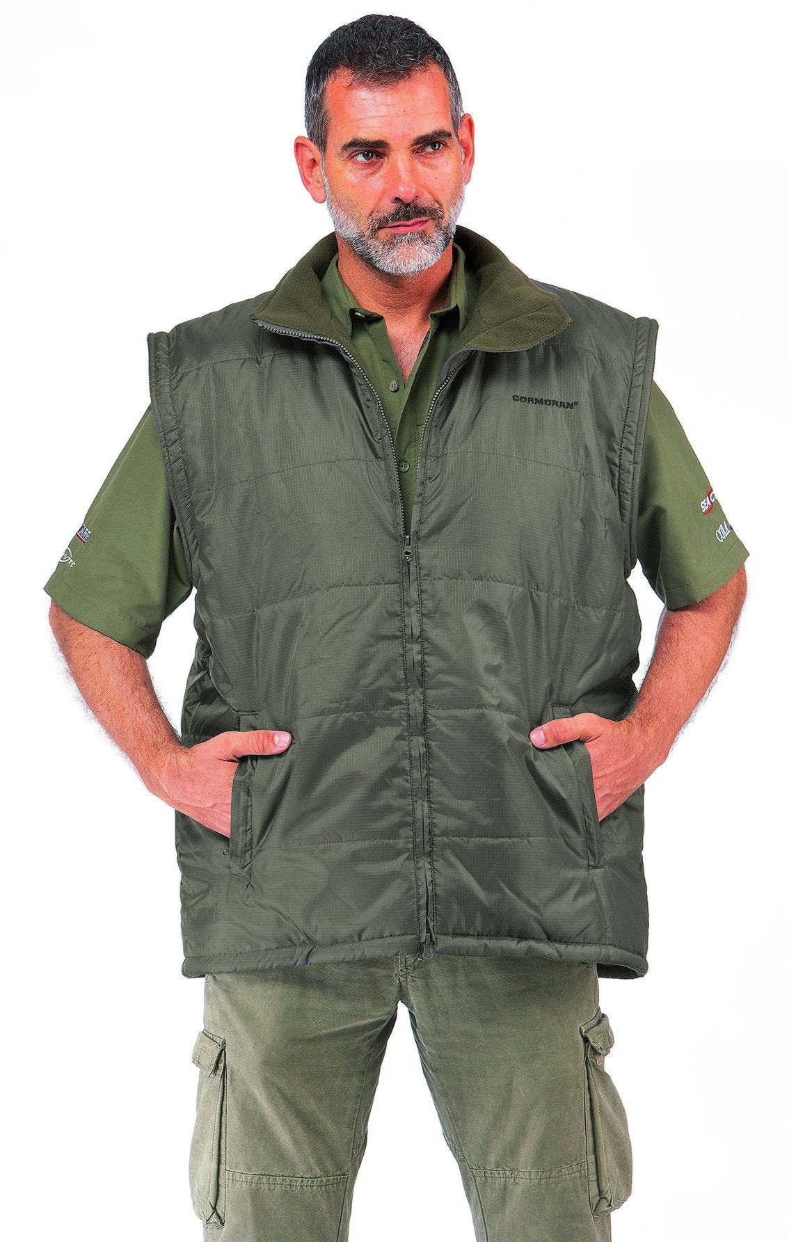 THERMO JACKET CORMORAN WITH DETACHABLE SLEEVES-XL Brand Cormoran