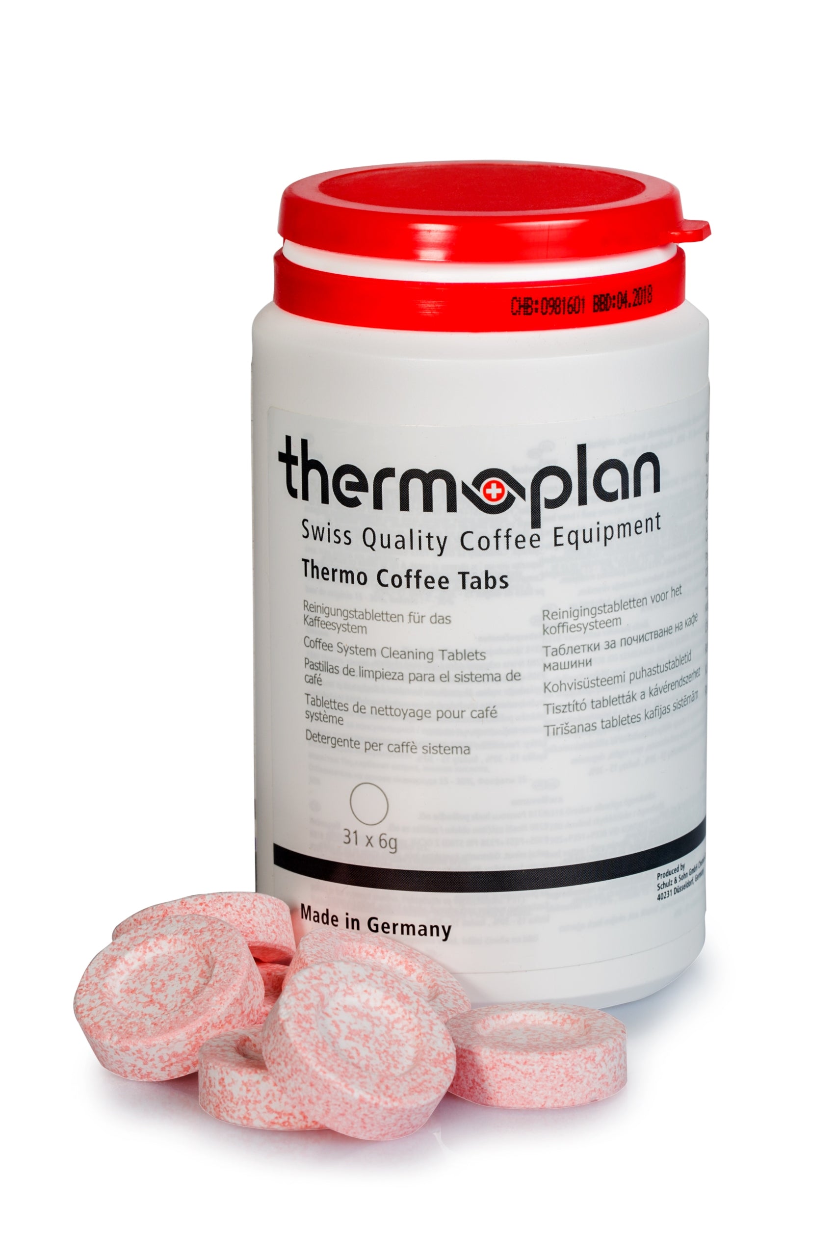 THERMOPLAN | THERMO COFFEE TABS | Cleaning tablets for Black&White 4 and 4c