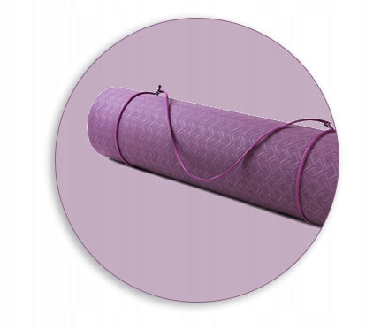THERMOPLASTIC EXERCISE MAT YOGA ROSES Brand Ana