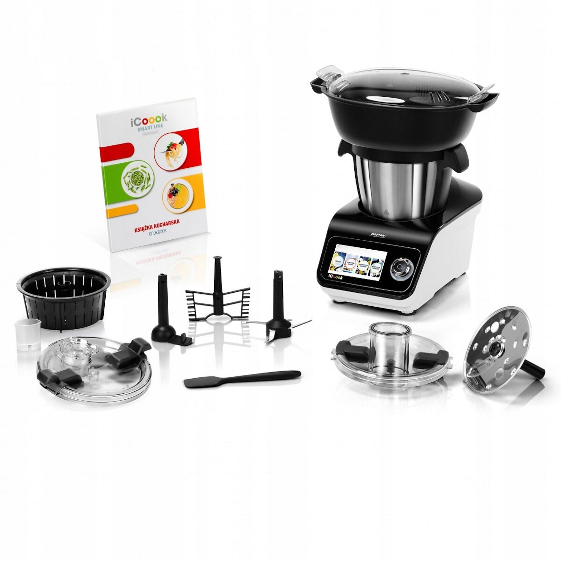 THERMOROBOT AND COOOK FOOD PROCESSOR MPM MRK-18 1300W white