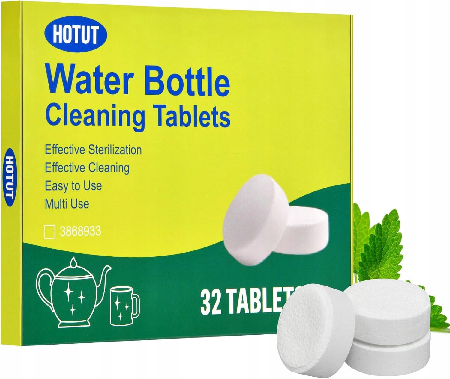THERMOS BOTTLE CARE CLEANING TABLETS DESCALER 32PCS