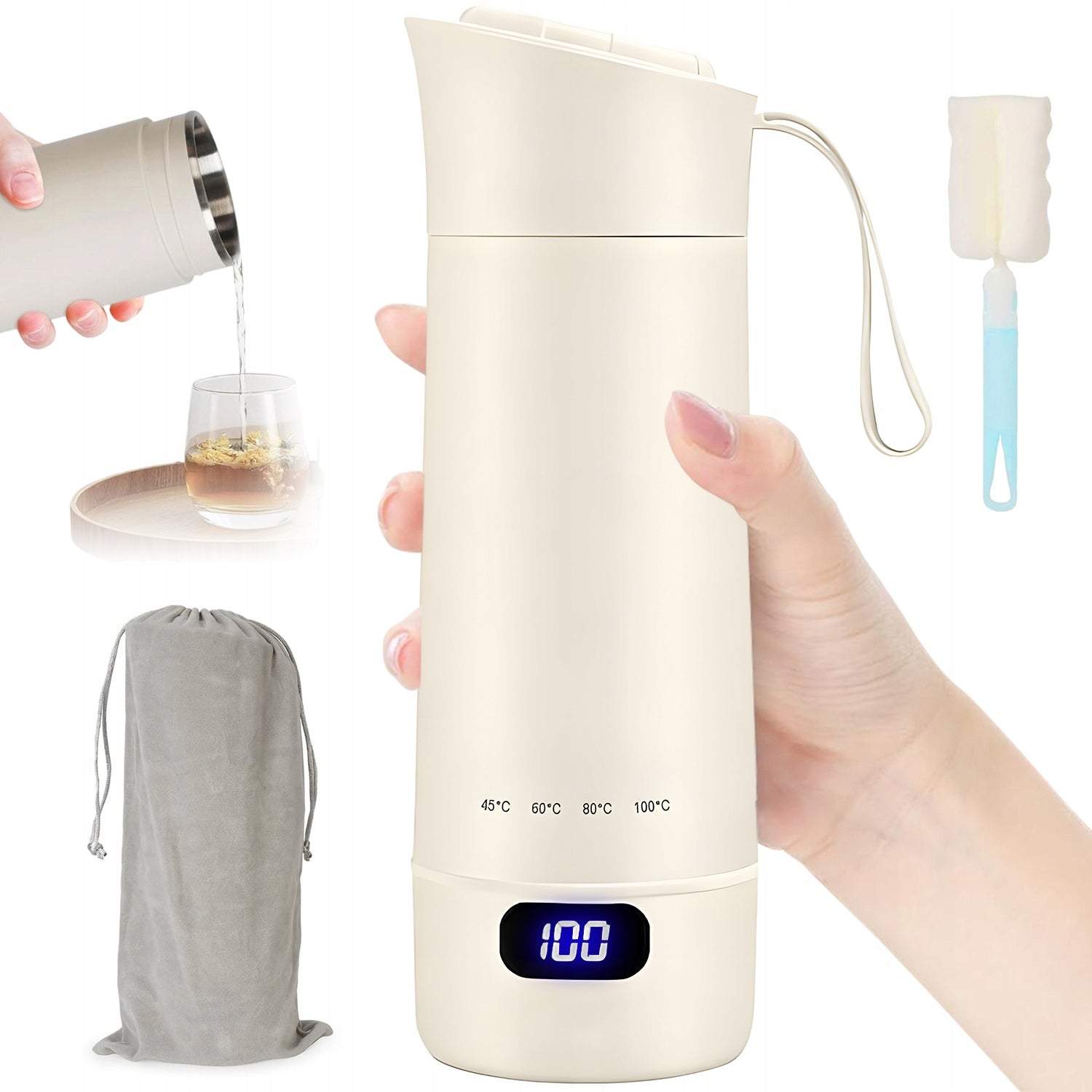 THERMOS ELECTRIC MINI KETTLE CUP 300W 400ML