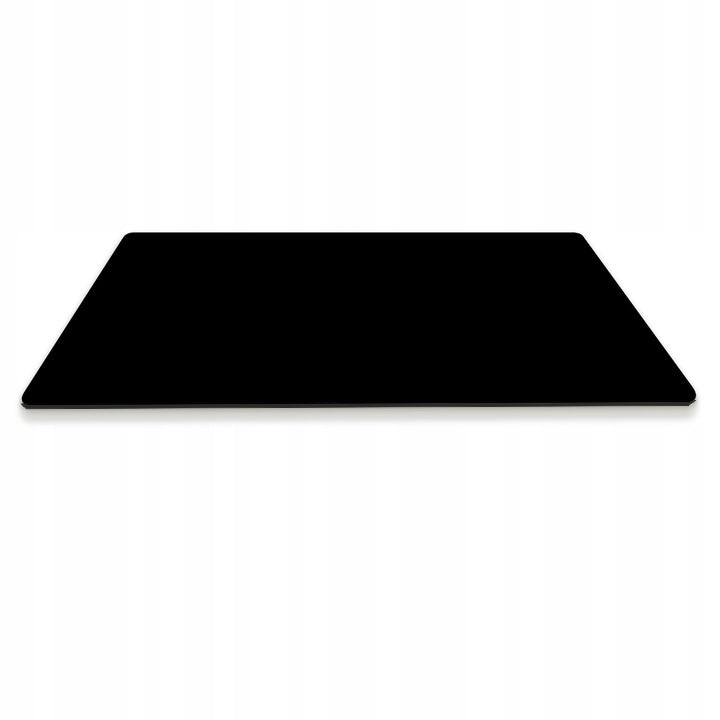 THICK BLACK protective mat 100x140cm under chair armchair 2mm