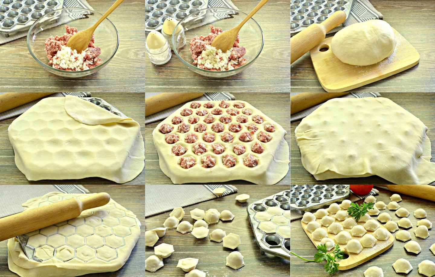 THICK FORM DIE ROBOT FOR DUMPLINGS EARS PIELMIENI 37pcs #20 Brand no brand