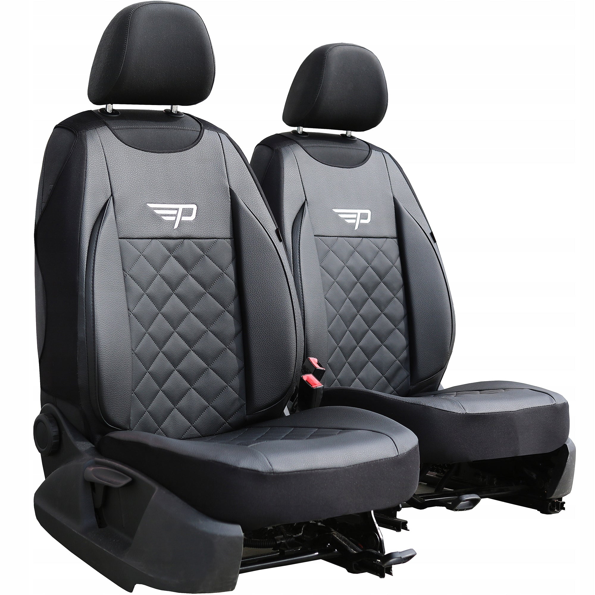 THICK LEATHER PROFILED MAT PRIME CAR SEAT COVER 1PCS