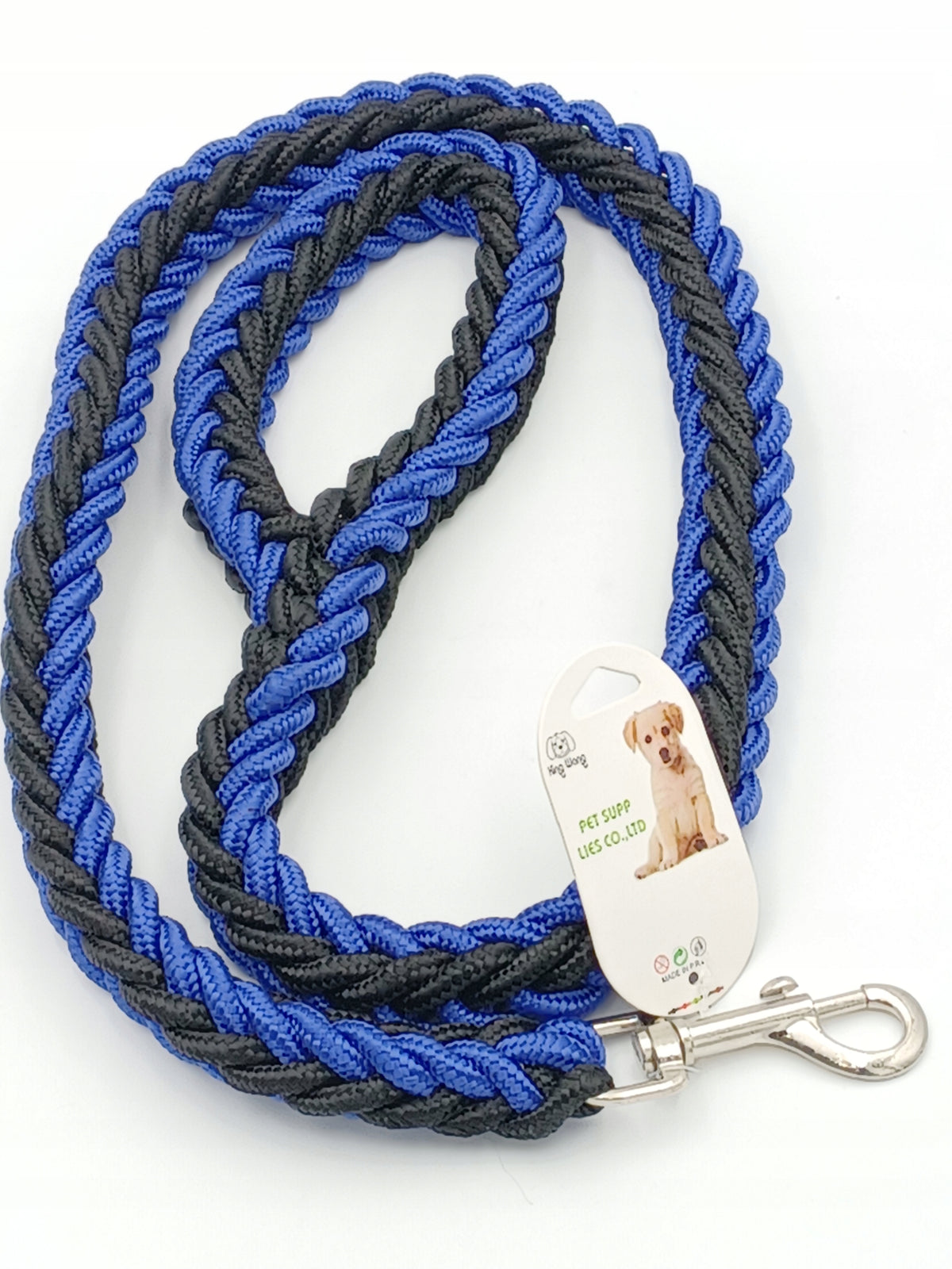 THICK PLAINED DOG LEASH, TRADITIONAL TRAINING ROPE, 120 cm EAN (GTIN) 5906022628664