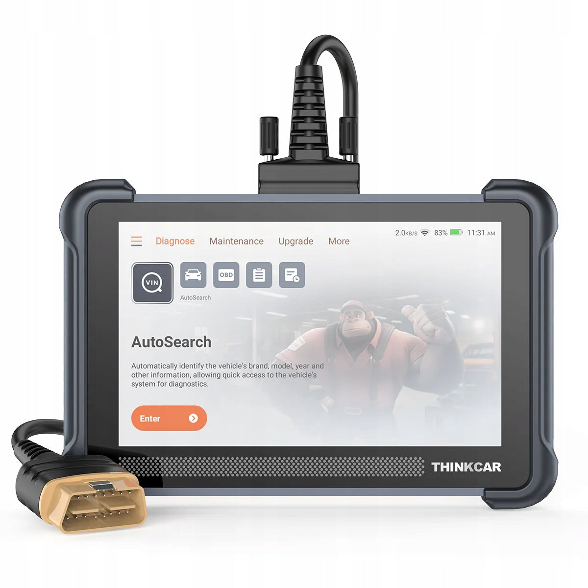 THINKSCAN 672 Car Diagnostic Tools CAN-FD 28 RESETS Bidirectional Free All
