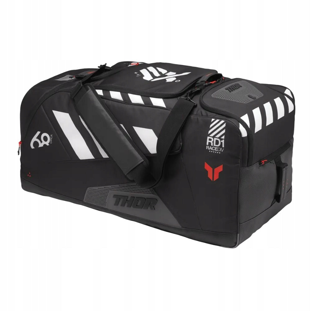 THOR CIRCUIT BLACK/CORAL MOTORCYCLE TRAVEL BAG Manufacturer Thor