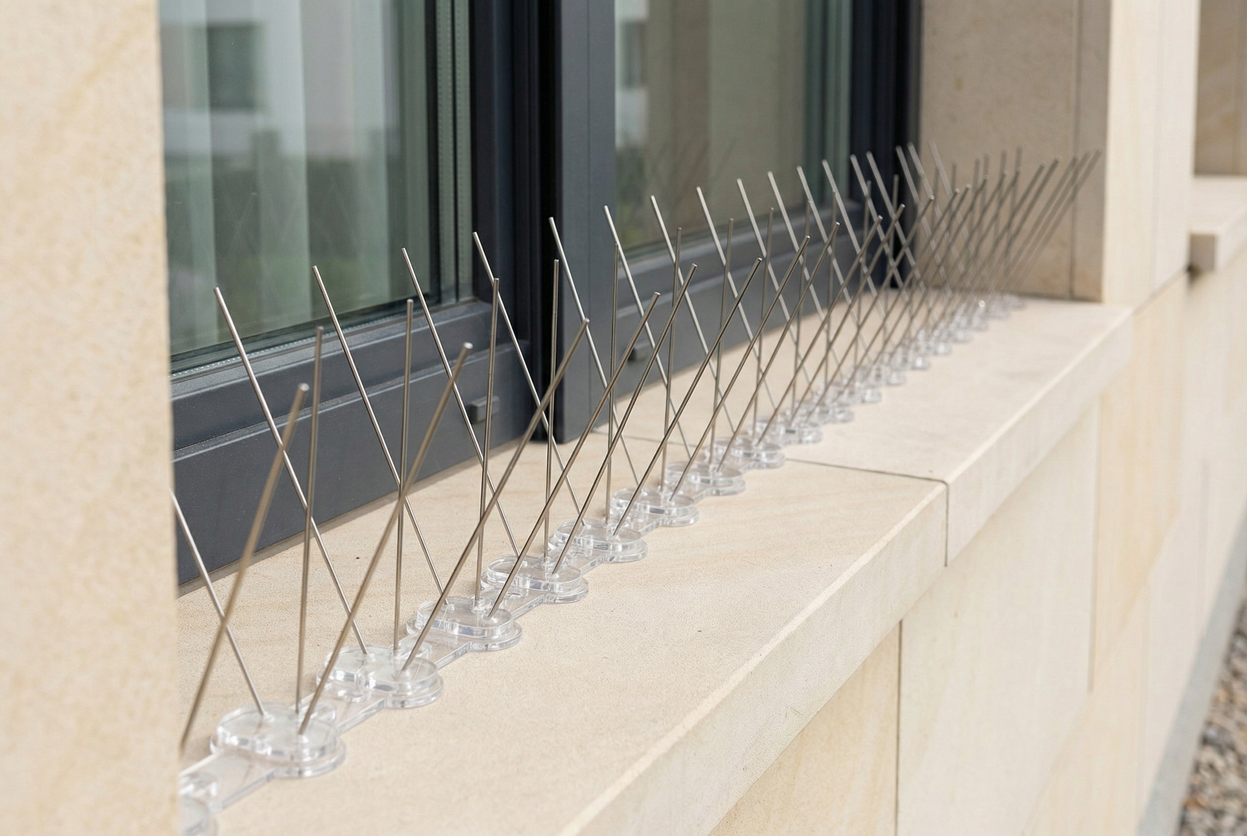 THORNS FOR BIRDS PIGEON GULLS AGAINST BIRDS PIGEONS STAINLESS DENSE 50CM Certificates of conformity CE