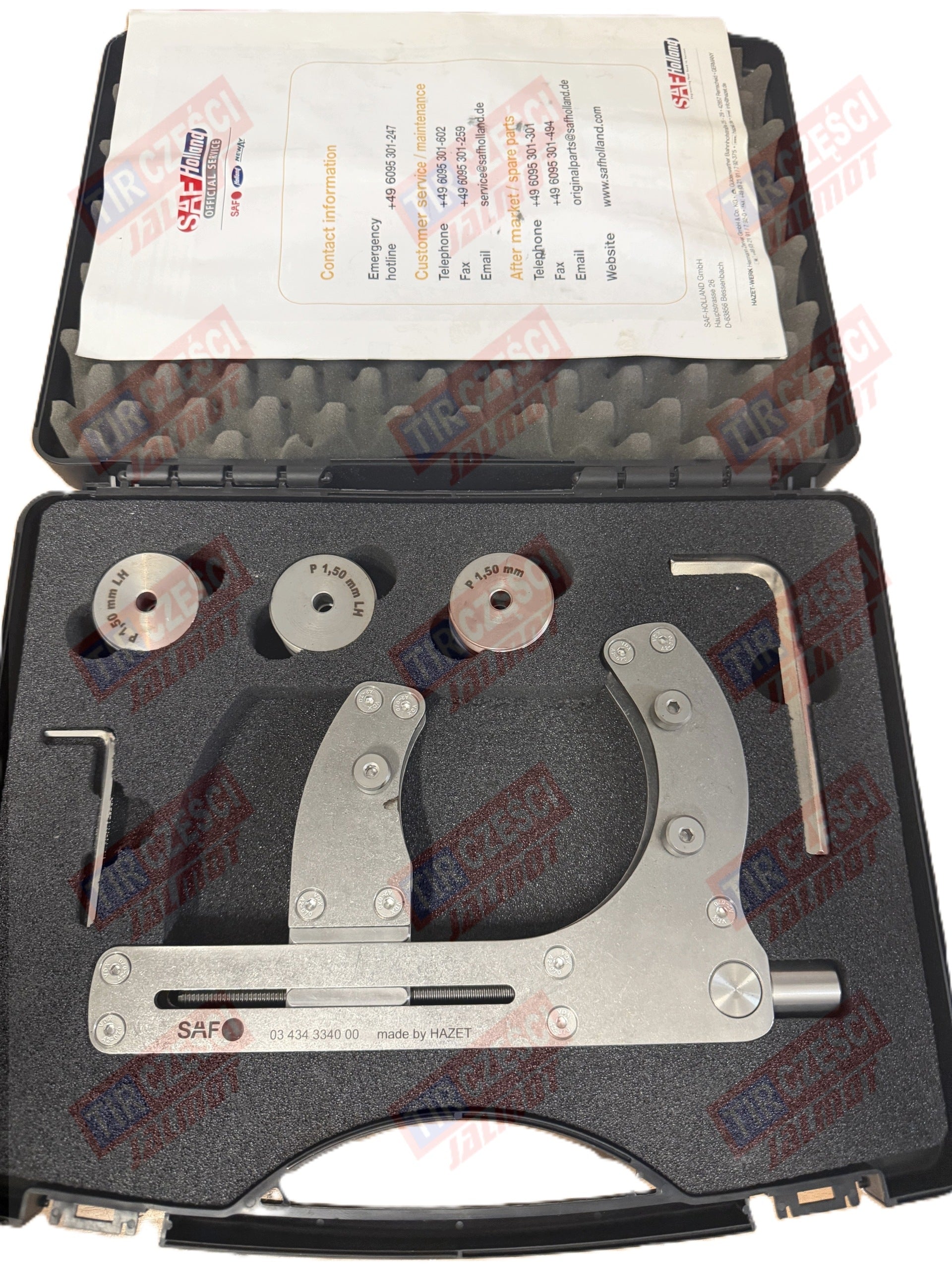 THREAD REPAIR TOOL M50-M110 INCLUDES 1,5 AND 1,5LH ROLLERS Packaging status original