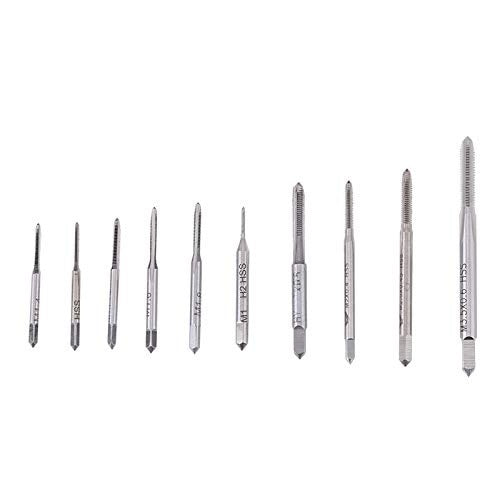 THREADING TAPS SETS M1 M3.5 MANUAL FOR THREADING 10 PCS. steel Brand no brand