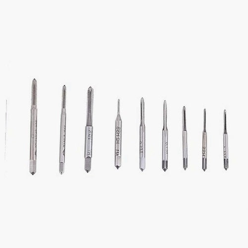 THREADING TAPS SETS M1 M3.5 MANUAL FOR THREADING 10 PCS. steel