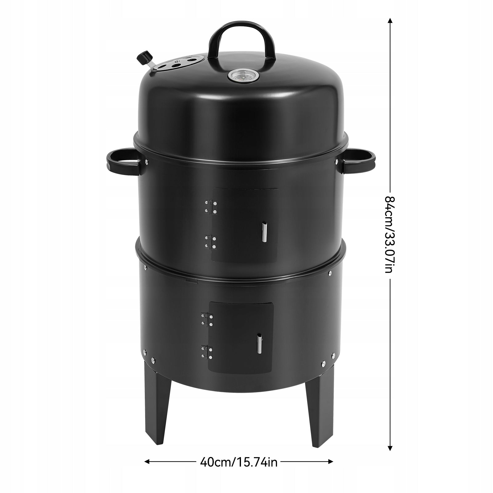 THREE IN ONE GRILL OVEN STEWED AND SMOKED Manufacturer no brand