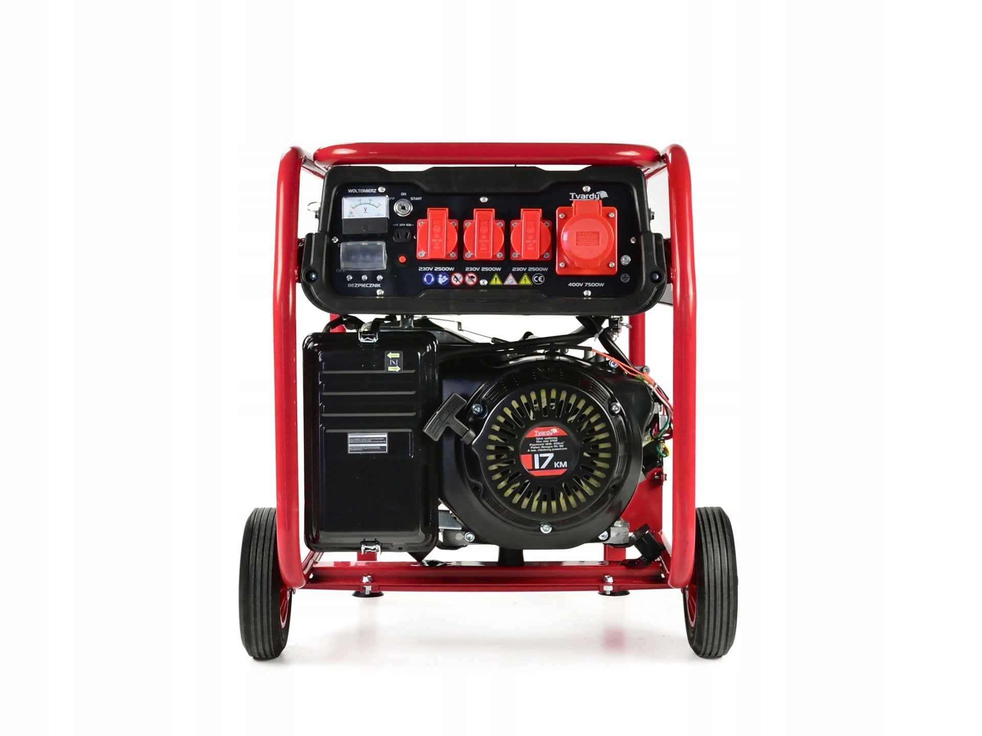 THREE-PHASE PORTABLE GENERATOR SET 8500W PETROL GENERATOR TVARDY Manufacturer code T05004