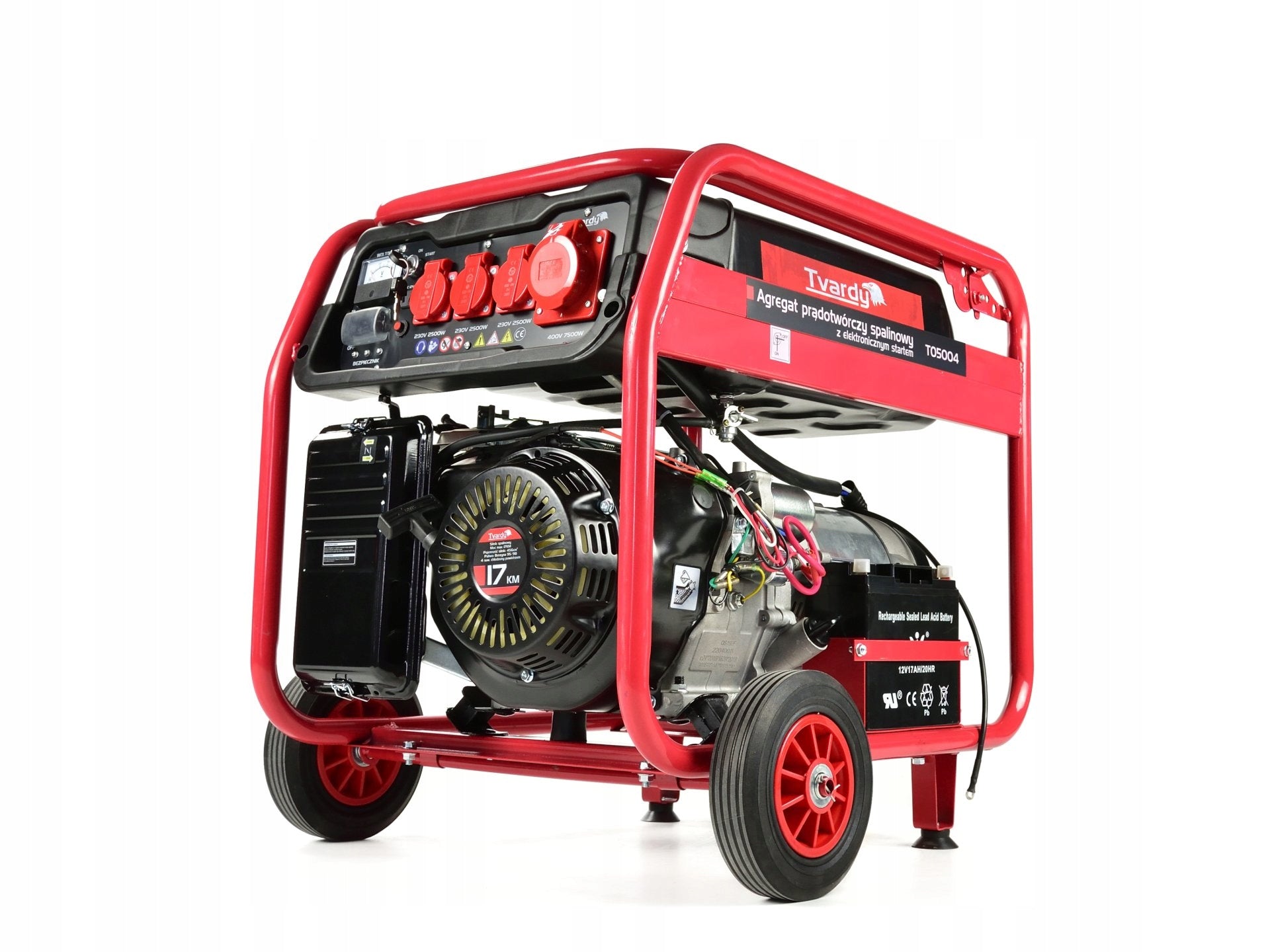 THREE-PHASE PORTABLE GENERATOR SET 8500W PETROL GENERATOR TVARDY