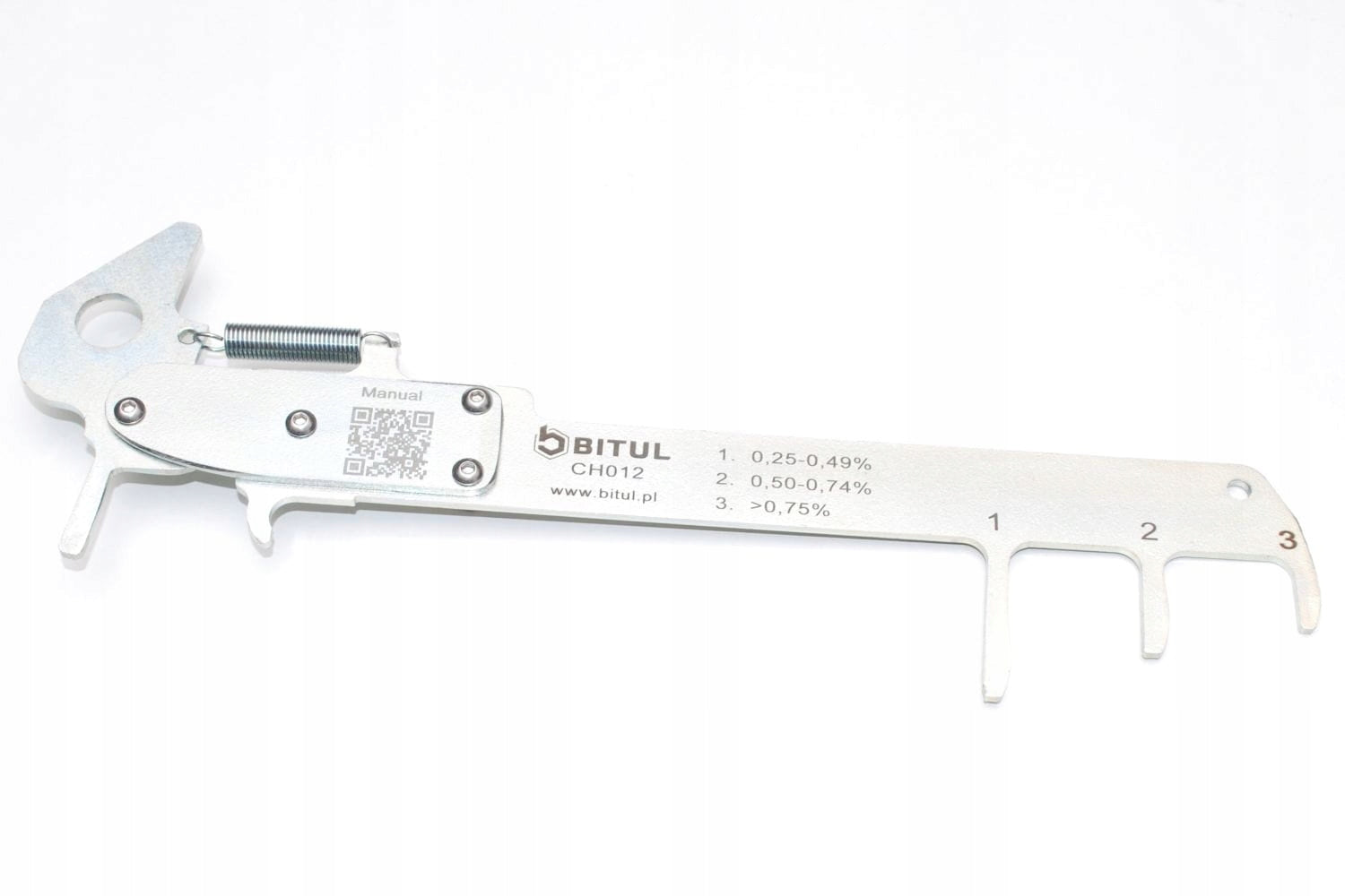 THREE-POINT CHAIN WEAR MEASURE BITUL CH012