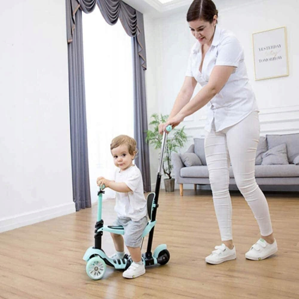 THREE-WHEEL LED SCOOTER 5in1 MINT KIDSTAR Number of wheels 3