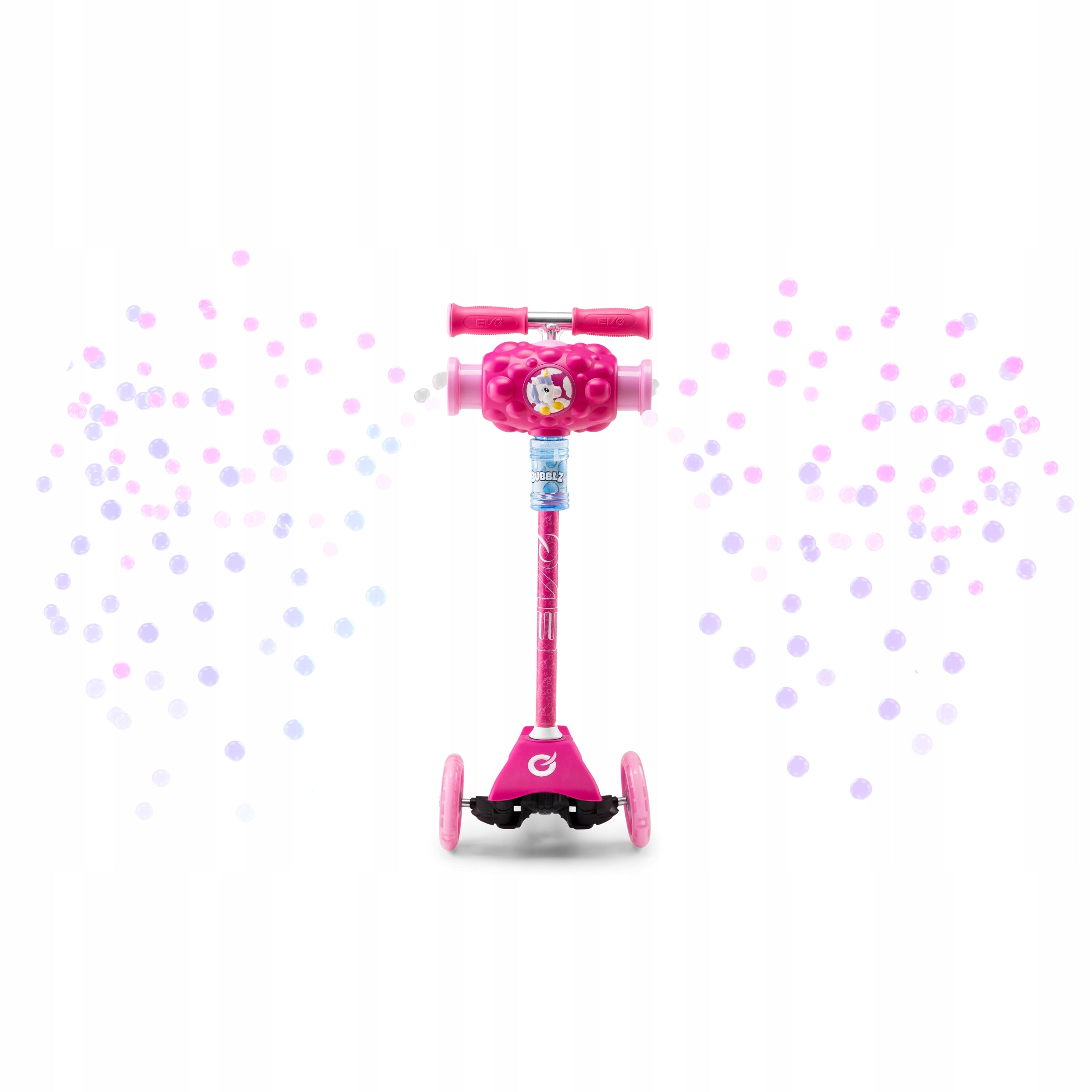 THREE-WHEELED SCOOTER FOR CHILDREN PINK WITH SOAP BUBBLES EVO 3+ Certificates and opinions CE
