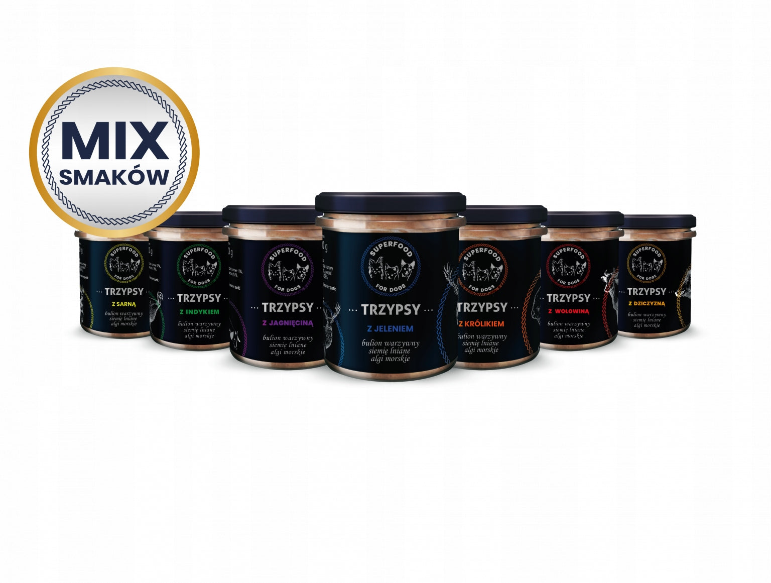 THREEPSY MIX OF FLAVORS 7X WET FOOD 300G