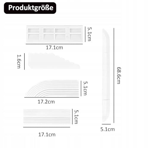 THRESHOLD RAMP FOR ROBOT VACUUM CLEANER TPE 68 6 CM BLACK STEEL Manufacturer code Bez marki