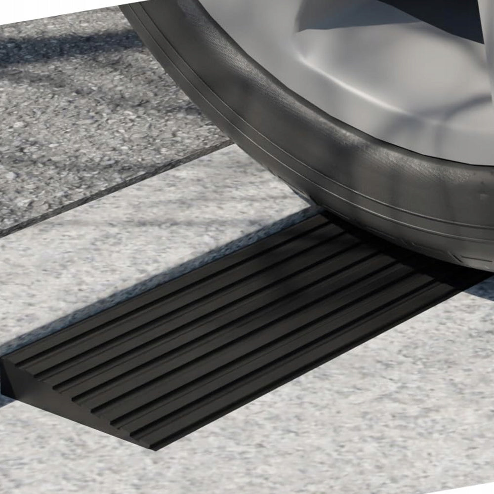 THRESHOLD RAMP RUBBER DURABLE 100CM FOR WHEELCHAIR BABY STROLLERG Product weight with unit packaging 0.6 kg