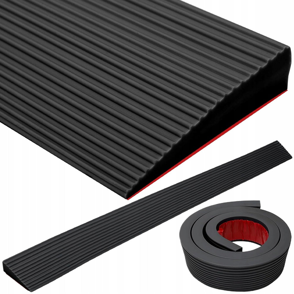 THRESHOLD RAMP RUBBER DURABLE 100CM FOR WHEELCHAIR BABY STROLLERG