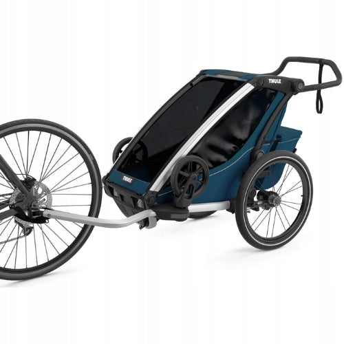THULE CHARIOT CROSS 1-SEATER BICYCLE TRAILER Majolica Blue Color blue