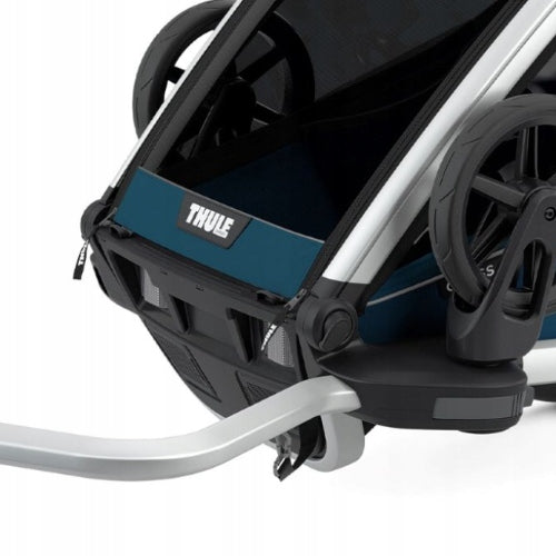 THULE CHARIOT CROSS 1-SEATER BICYCLE TRAILER Majolica Blue Maximum load 34 kg
