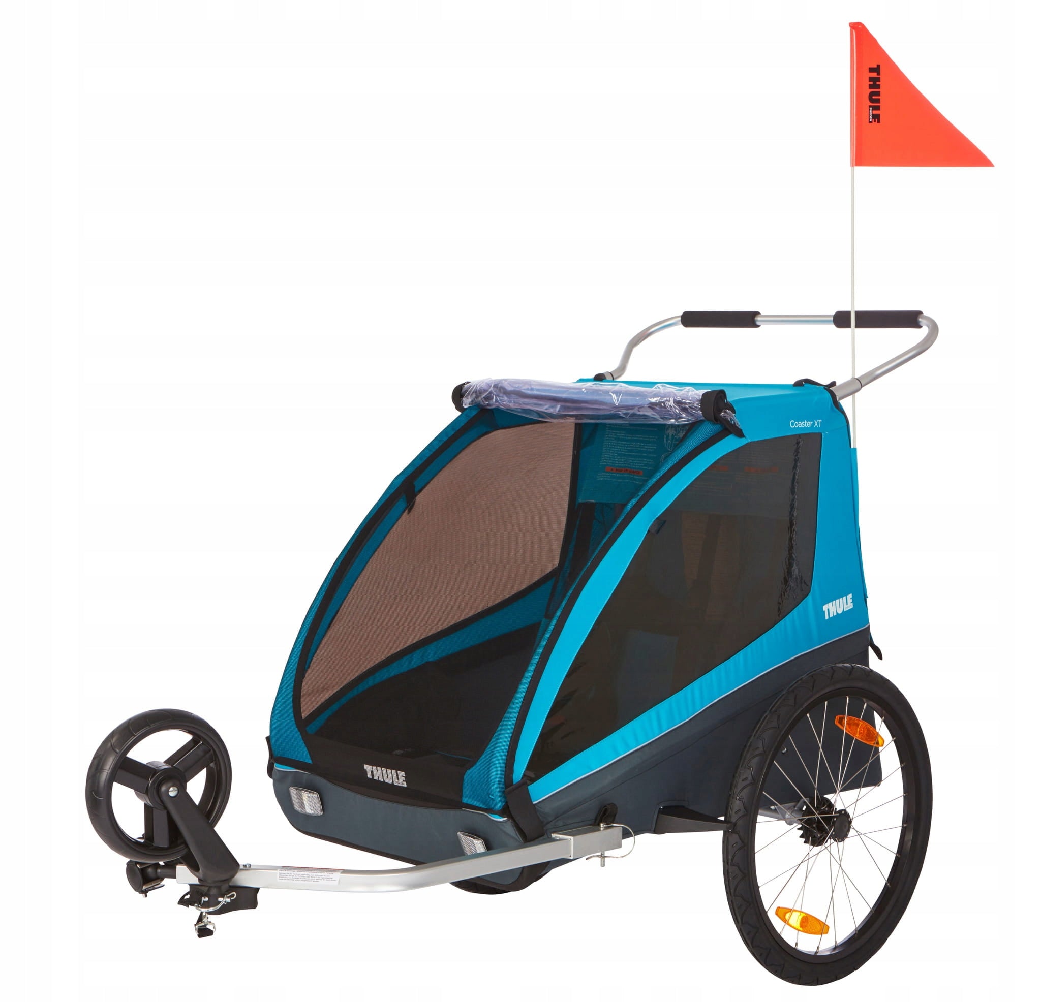 THULE Coaster XT 2-child Trailer blue Sports Cart 10101806