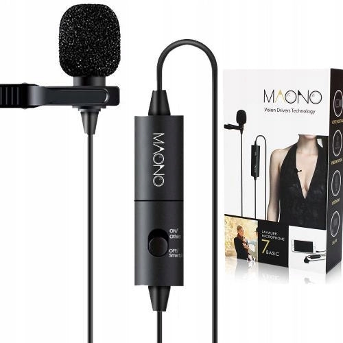 TIE MICROPHONE MAONO AU 100 6 METERS MULTIDIRECTIONAL LR44