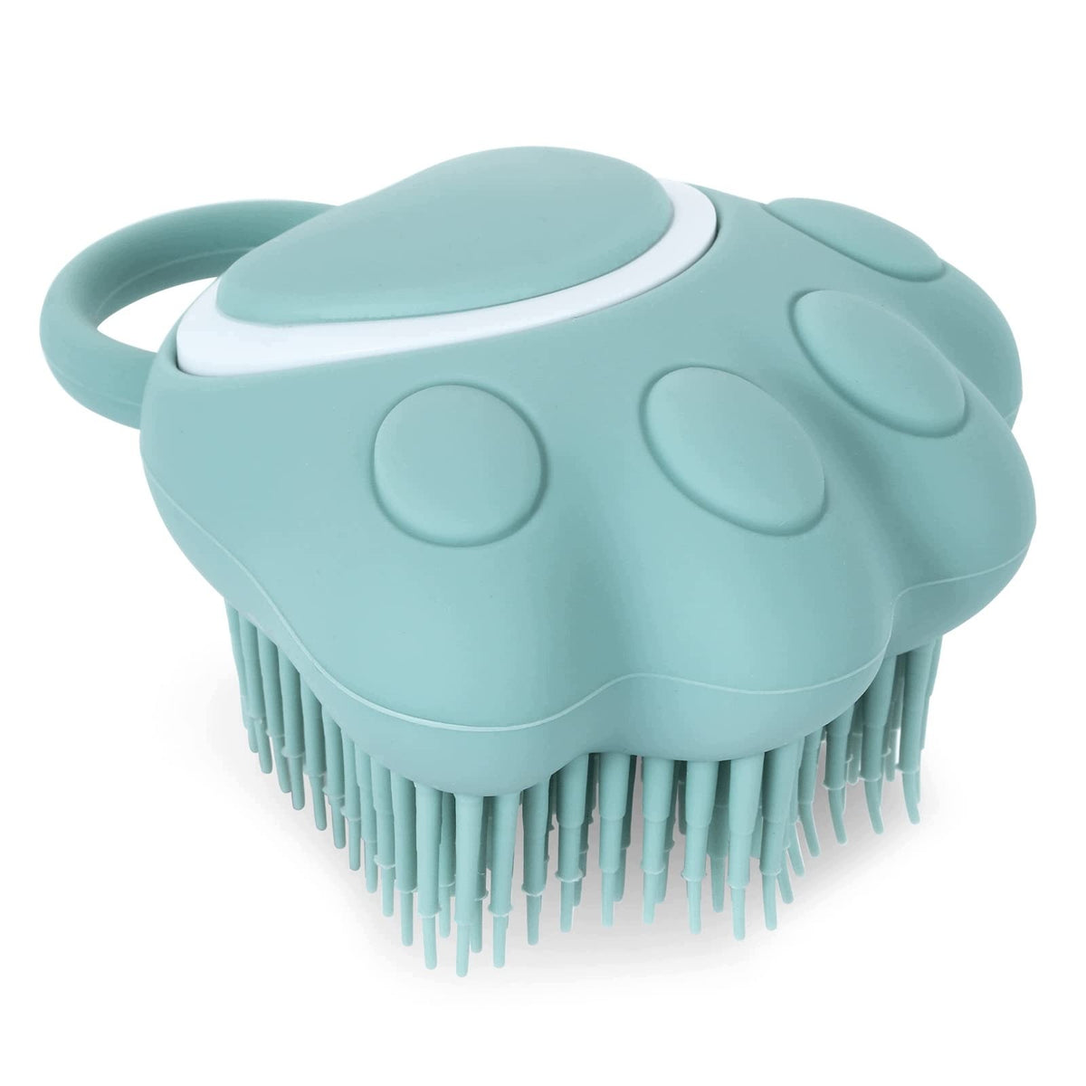 TIESOME CAT DOG BATH BRUSH SILICONE GROOMING BRUSH