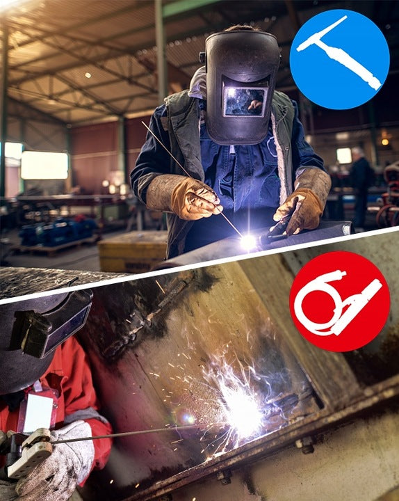 TIG AC DC MMA welder Ideal Praktik TIG 200 LED PULS HF 2T 4T Cold TIG Manufacturer code PRAKTIK TIG 200 AC DC LED
