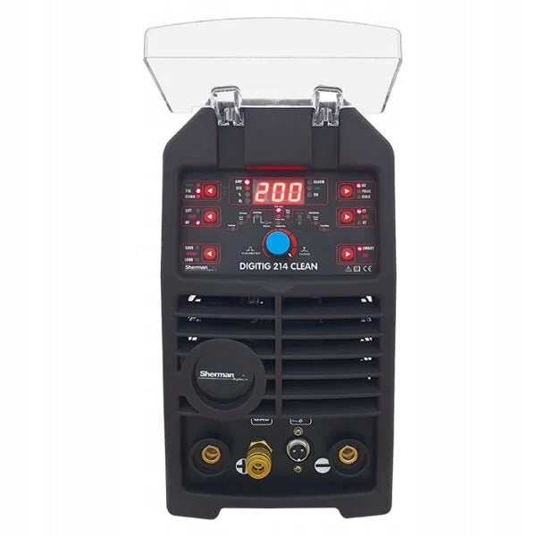 TIG Investor Welding Machine WELD CLEANING 230V Pulse ARC MMA SPOT Sherman Brand Sherman