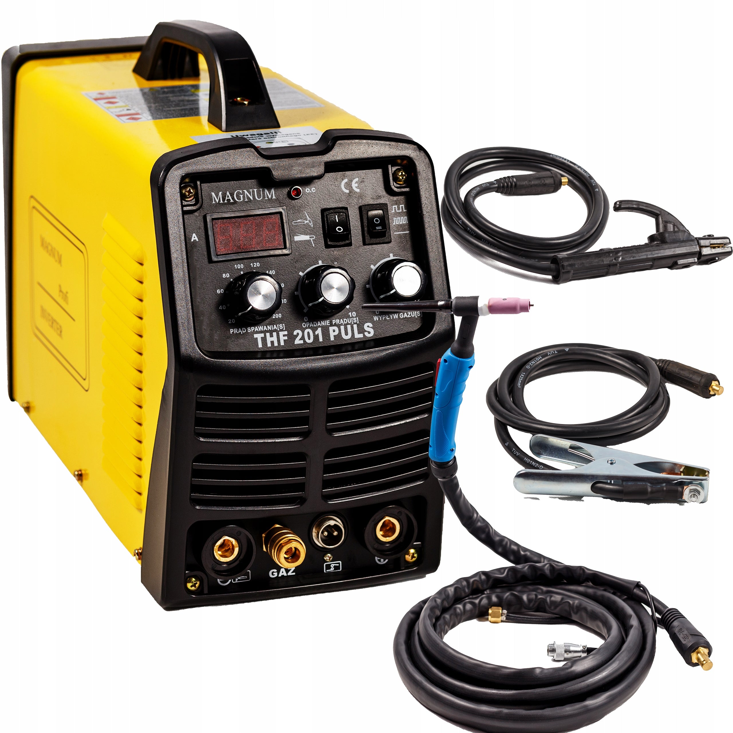 TIG MMA MAGNUM 201 PULSE WELDING MACHINE