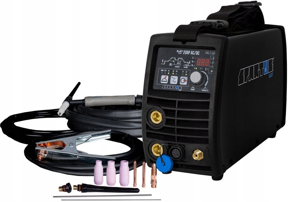 TIG inverter welder for welding aluminium SPARTUS EasyTIG 208P AC/DC