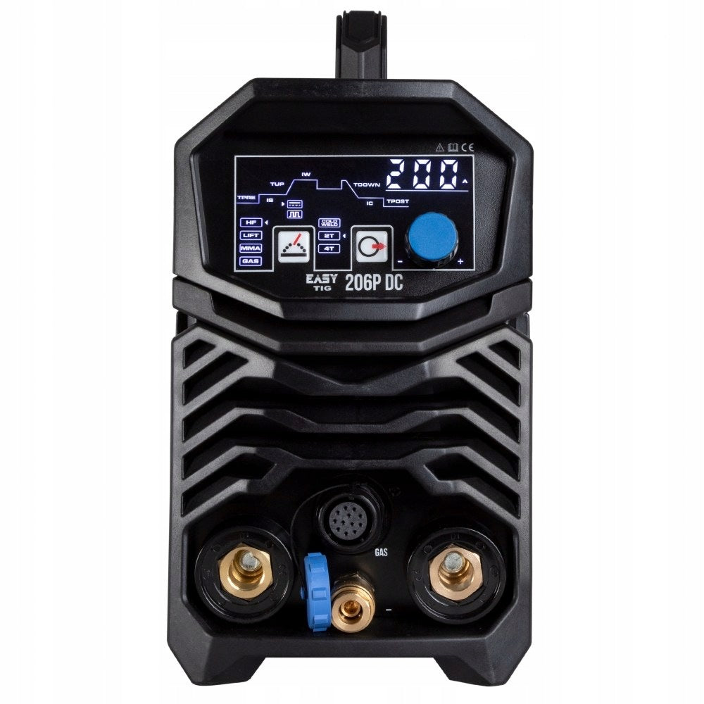 TIG welding machine SPARTUS EasyTIG 206P DC 200A 230V 6,5kg Manufacturer code EASYTIG206PDC-PAK-17-8
