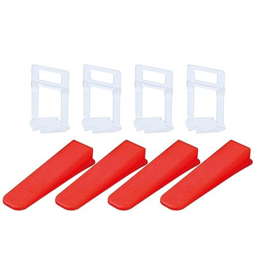 TILE LEVELING SYSTEM 2MM SPACER CLIPS 300PCS WEDGES 100PCS Brand no brand