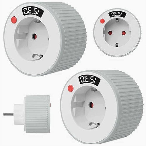 TIME PROGRAMMER ELECTRICAL SOCKET DIGITAL LED 2 PCS FOR HOME