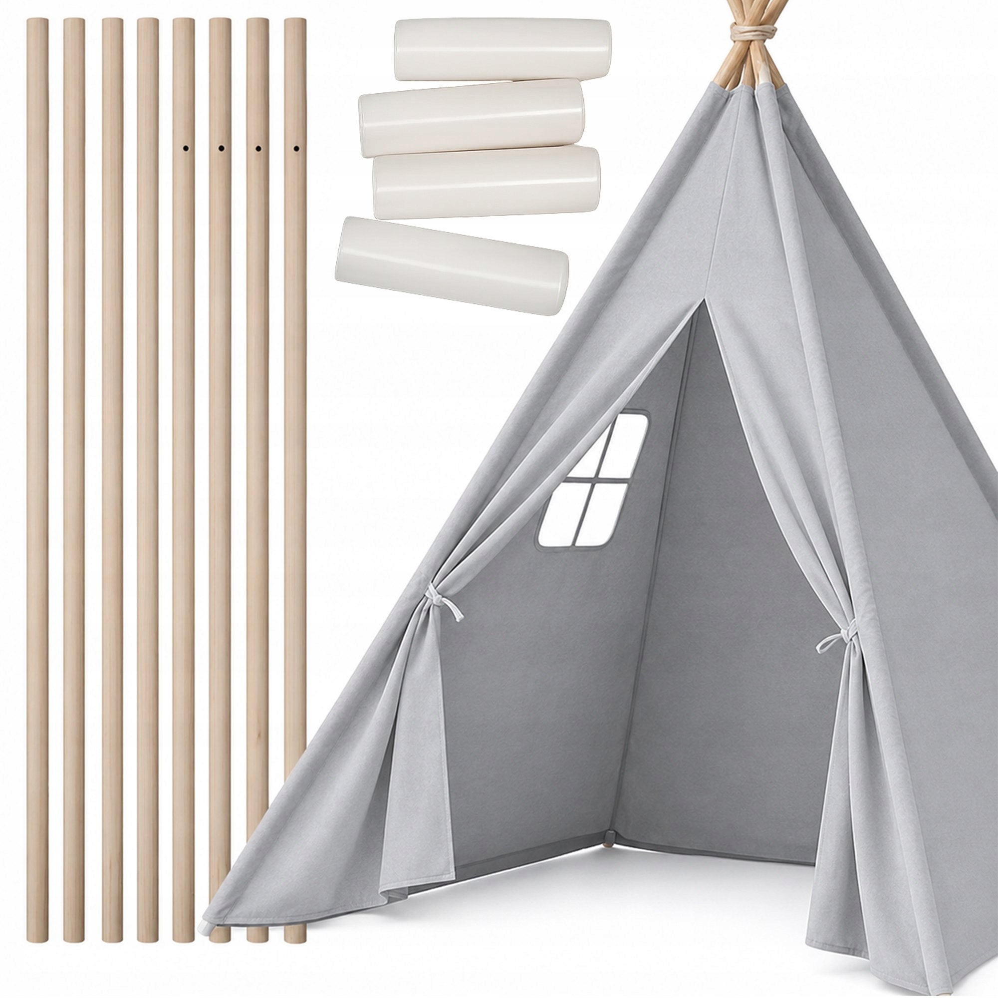 TIPI TENT FOR CHILDREN WIGWAM INDIAN PLAYHOUSE IN THE GARDEN OF THE HOUSE Manufacturer code #12517