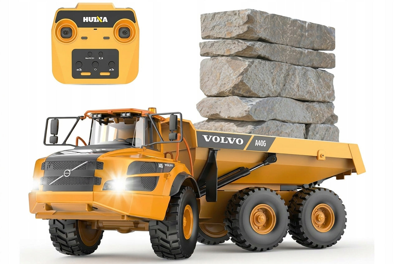 TIPPER REMOTE CONTROLLED VOLVO A40G DRIVE 6x6 E591-003 DOUBLEE FOR GIFT Manufacturer code E591-003