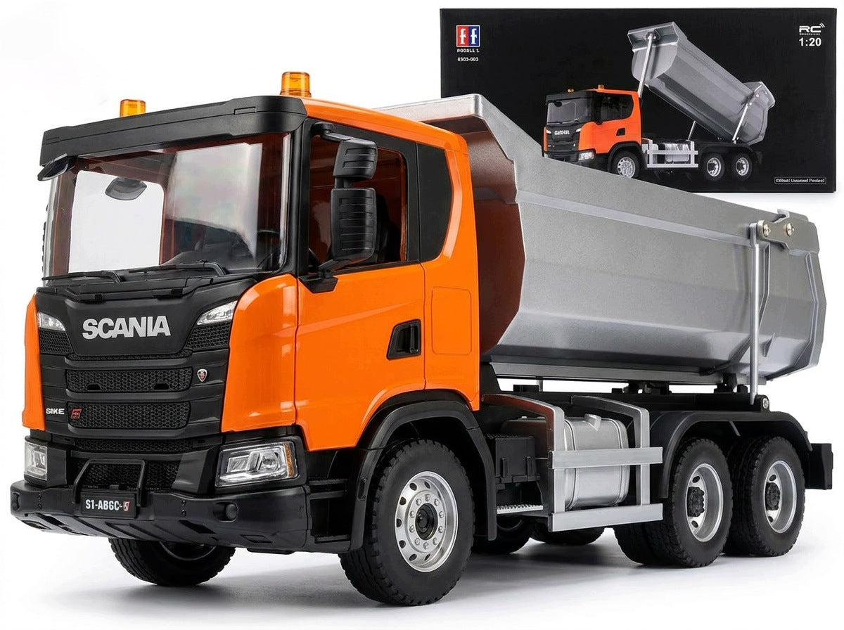 TIPPER SCANIA G540 METAL REMOTE CONTROLLED RC 1:20 TRUCK E593-003 Manufacturer code E593-003