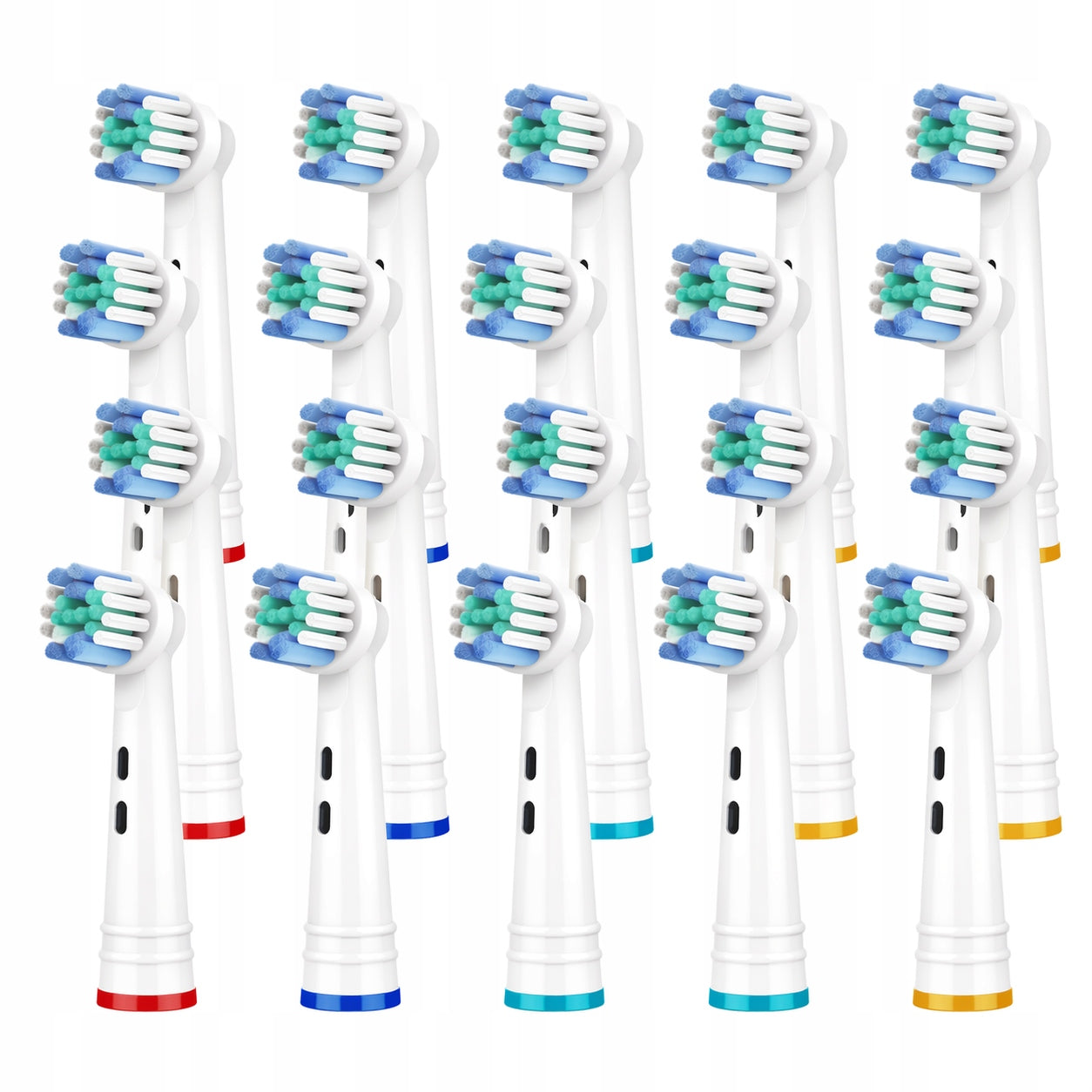 TIPS FOR ELECTRIC TOOTHBRUSH BRAUN ORAL-B 20 PIECES