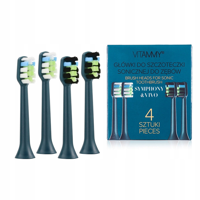 TIPS FOR SONIC TOOTHBRUSH ORIGINAL VITAMMY SYMPHONY 4PCS Manufacturer code SYMPHONY