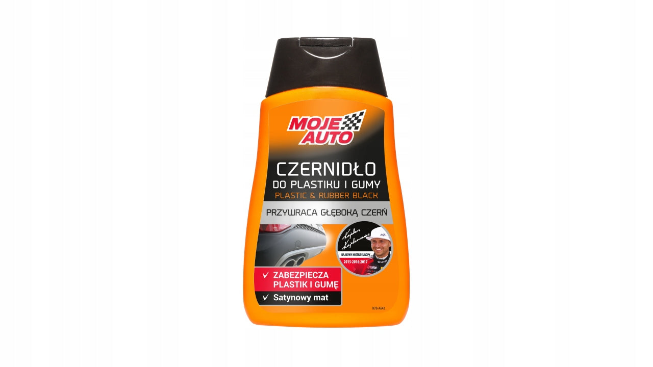 TIRE BLACK FOR PLASTIC AND RUBBER MOJE AUTO 250ml EAN (GTIN) 5905694020448