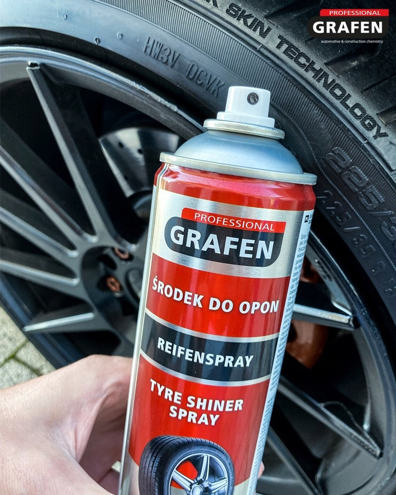 TIRE BLACK TYRE POLISHING AGENT 500 ml Manufacturer Grafen Professional